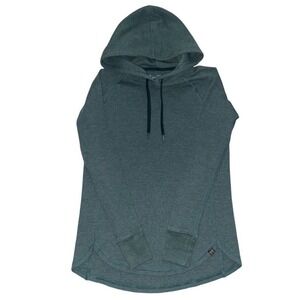 Under Armour Hoodie Womens XS Green Teal Faded Sweatshirt Sweater Lounge Sports